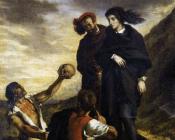 Hamlet and Horatio in the Graveyard - 欧仁·德拉克洛瓦